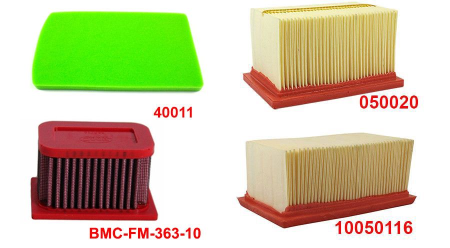 BMW F 650, CS, GS, ST, Dakar (1994-2007) Air filter