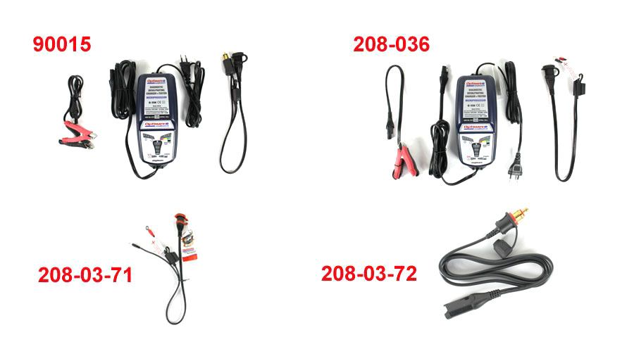 BMW R 100 Model Battery Charger Optimate 6