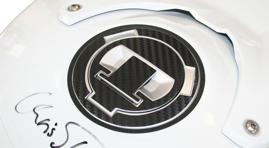 BMW G 650 GS Petrol-Cap-Pad 3D-CarbonLook