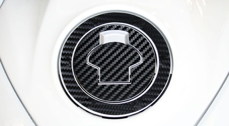 BMW R850GS, R1100GS, R1150GS & Adventure Petrol Cap Pad, 3D Carbon Look