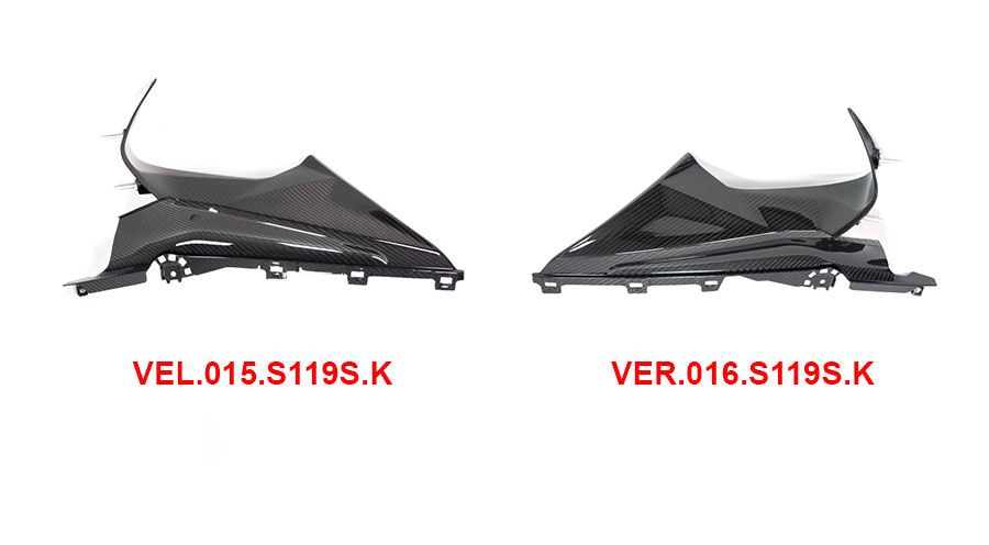 BMW S1000RR (2019- ) Carbon plaque holder