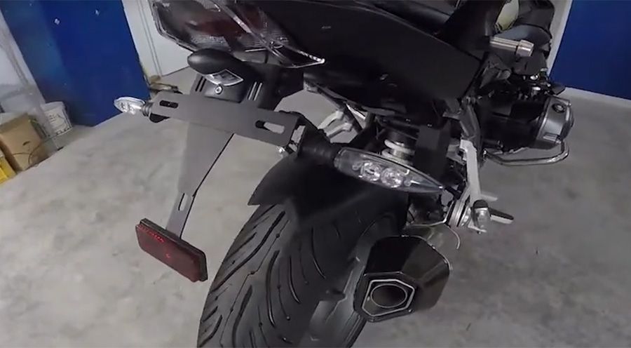 BMW R 1250 RS Registration Plate Holder