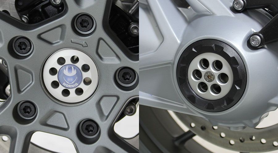 BMW R 1200 R, LC (2015-2018) Rear wheel centre cover