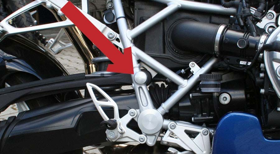 BMW R1200S & HP2 Sport Frame cover