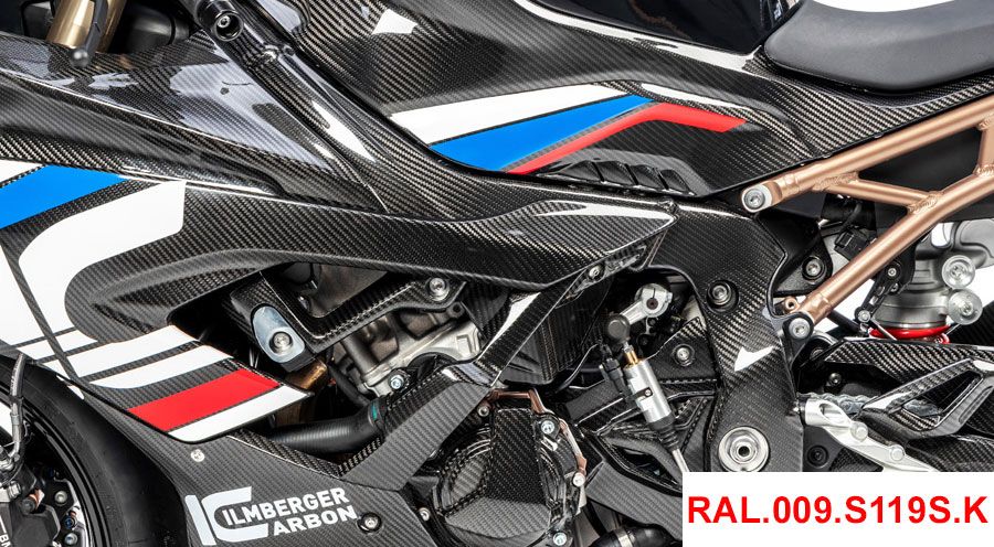 BMW S1000RR (2019- ) Carbon Frame Protection (big version)