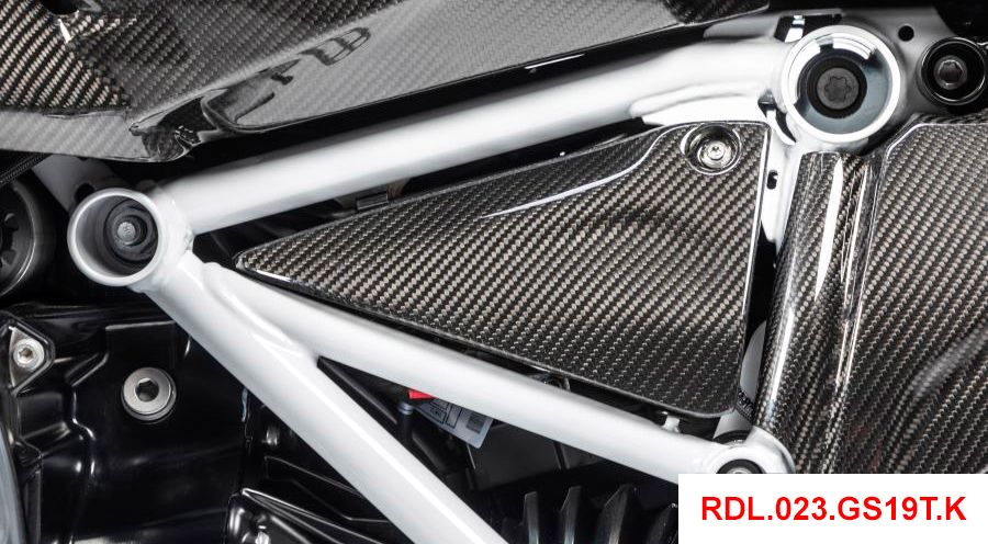 BMW R 1250 RS Carbon Frame Triangle Cover left