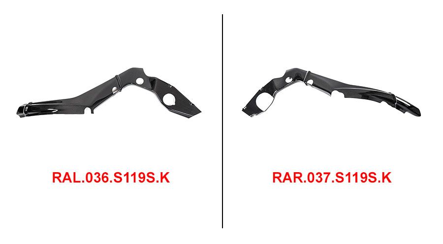 BMW S1000RR (2019- ) Frame Protection for M frame (small version)