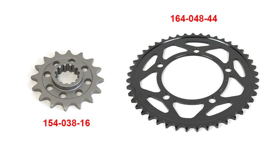 BMW S1000RR (2009-2018) Chain pinion and chain wheels