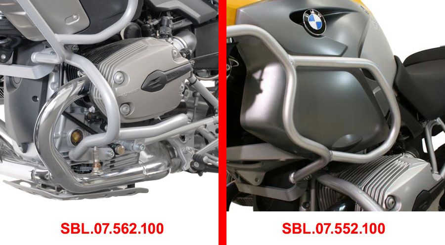 Crash Bars Pour BMW R1200GS Adventure (2005-2012) - Protection Moteur, Avec Sacs étanches Intégrés, Pare-chocs Renforcé