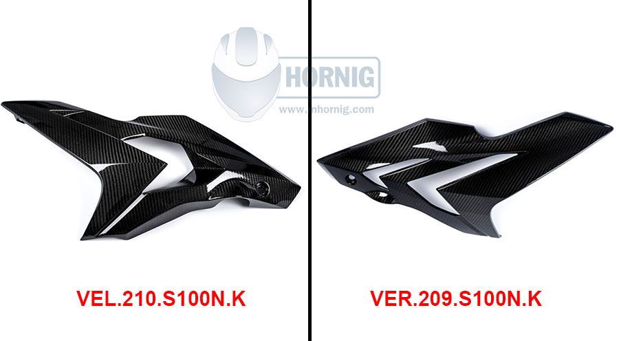 BMW S1000R (2014-2020) Carbon Fairing Side Panels