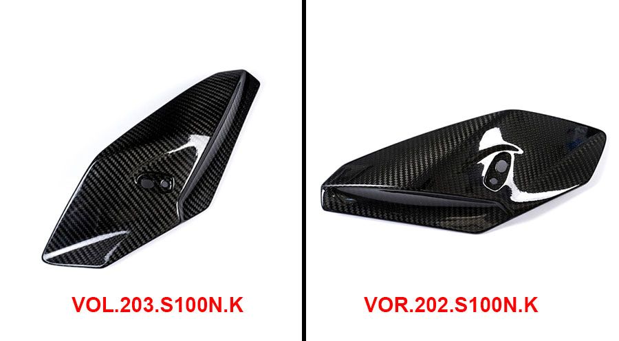 BMW S1000R (2014-2020) Carbon Wind Protector side of instruments