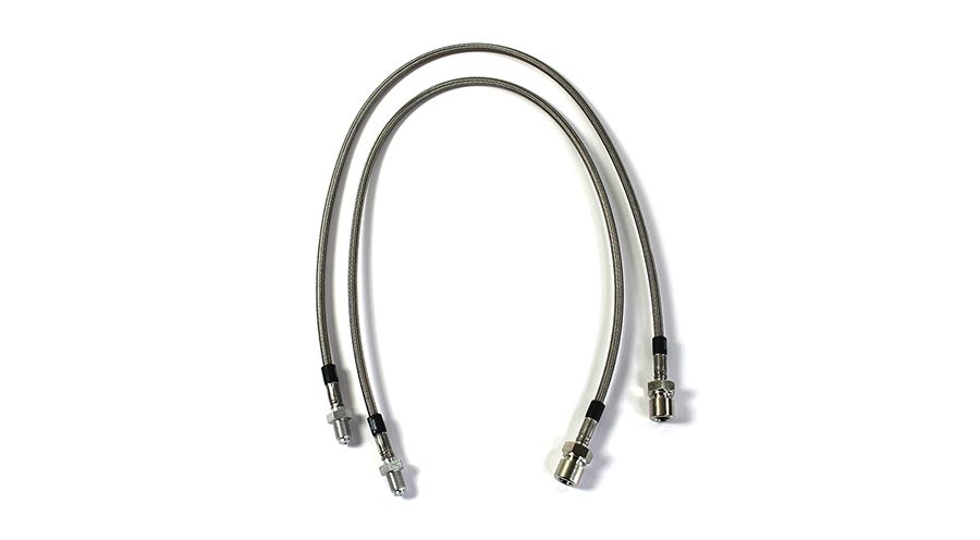 BMW R 80 Model Stainless-steel braided brake hose (2-piece)