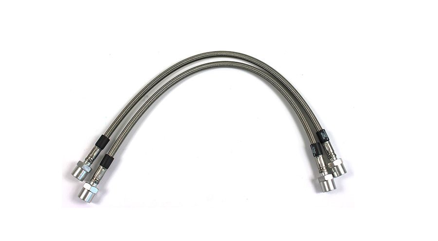 BMW R 80 Model Stainless-steel braided brake hose ( 2-piece )