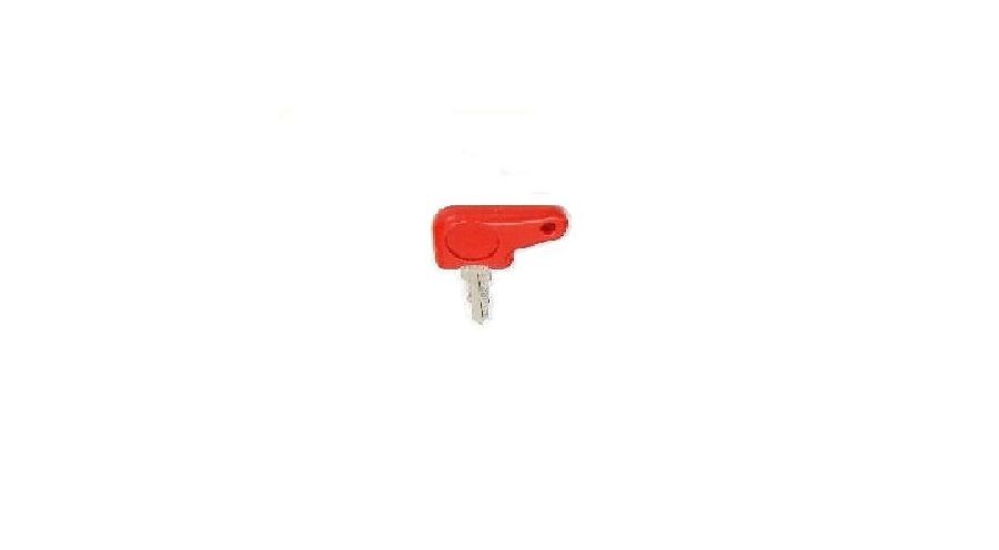 BMW R 80 Model Replacement key, red