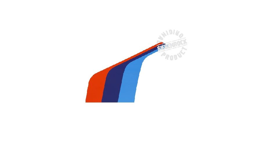BMW R 100 Model Sticker blue-purple-red, left side