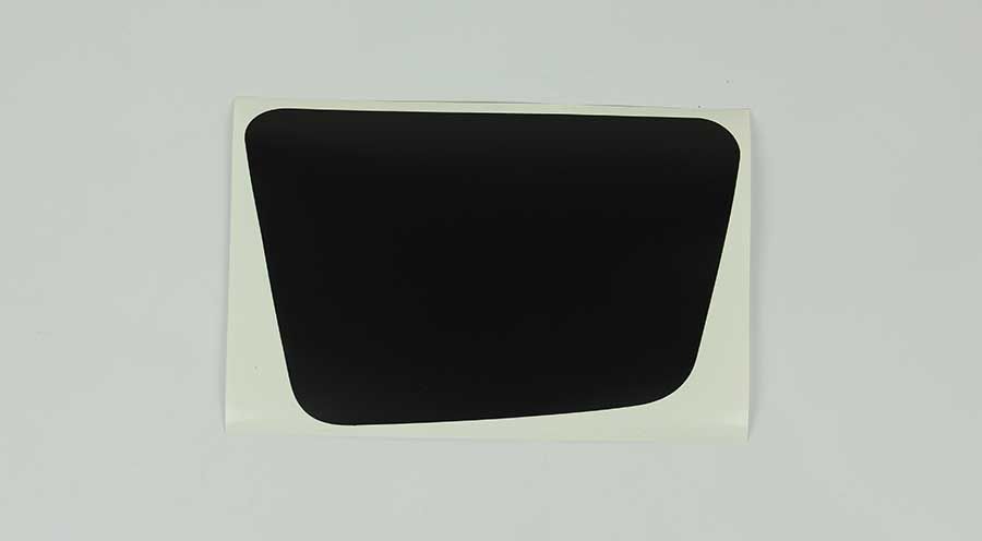 BMW R 100 Model Black patch sticker right side