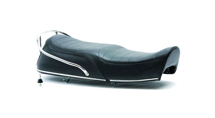 BMW R 100 Model Seat with rail, simple reproduction