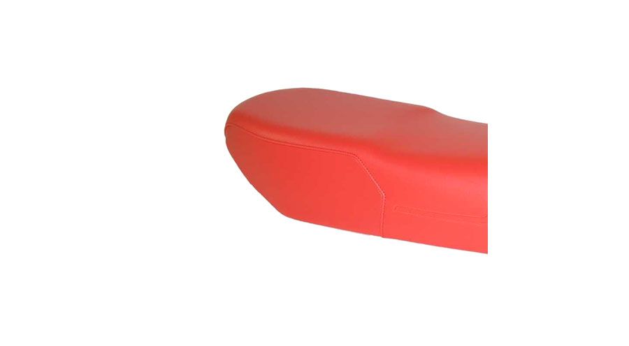 BMW R 80 Model Seat-cover for G/S, red, improved remake