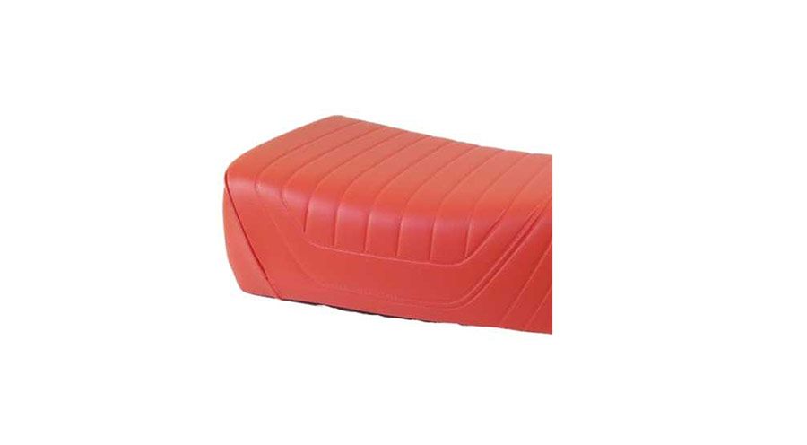 BMW R 80 Model Single seat cover for G/S PD, red, improved remake