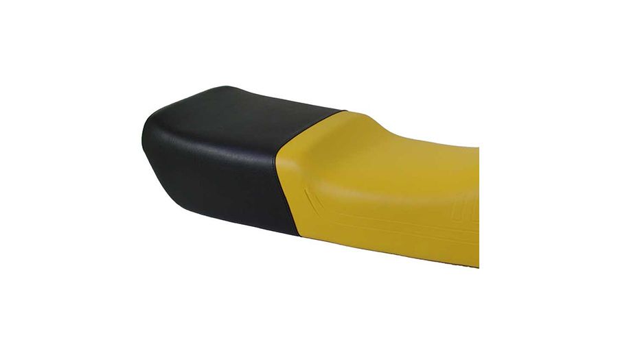 BMW R 100 Model Seat cover GS black-yellow low
