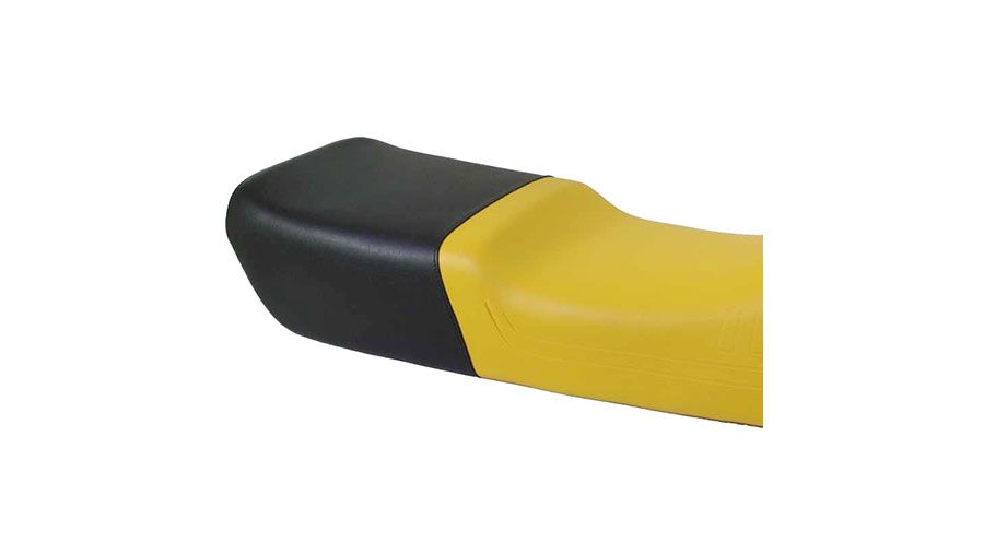 BMW R 100 Model Seat cover GS black-yellow high