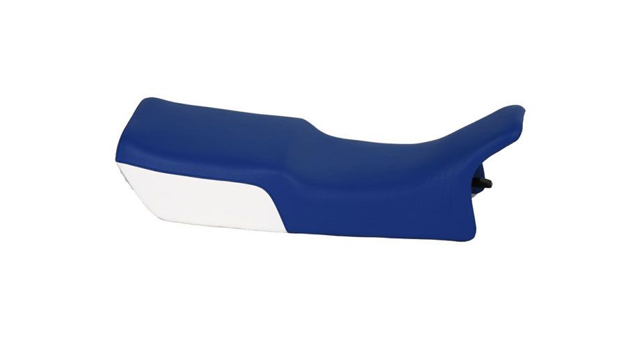 BMW R 100 Model Seat GS white-blue, low