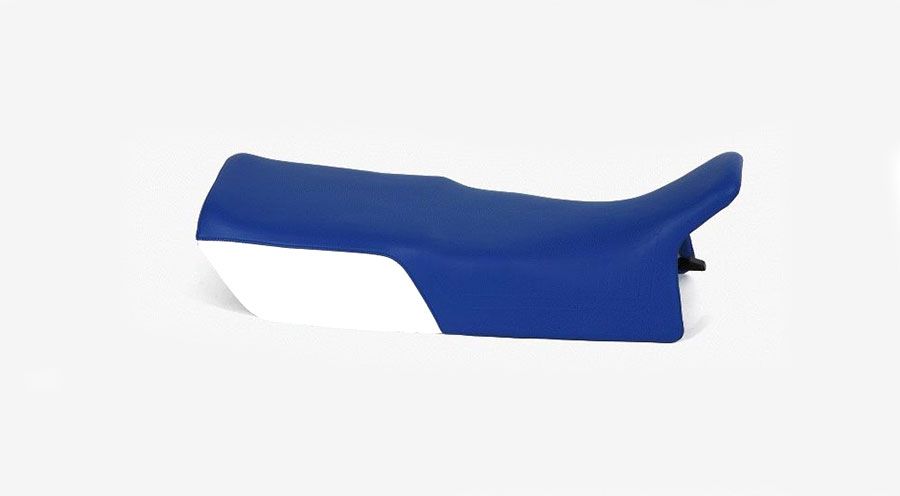 BMW R 80 Model Seat GS white-blue, high