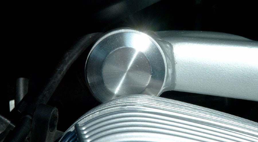 BMW R1200CL Telelever end caps