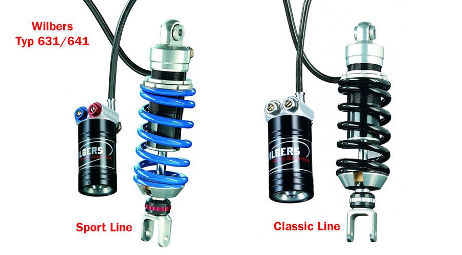 BMW F 650, CS, GS, ST, Dakar (1994-2007) Wilbers Suspension type 641 F650