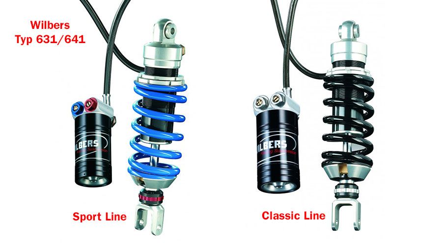 BMW F650GS (08-12), F700GS & F800GS (08-18) Wilbers Suspension type 641 F800GS