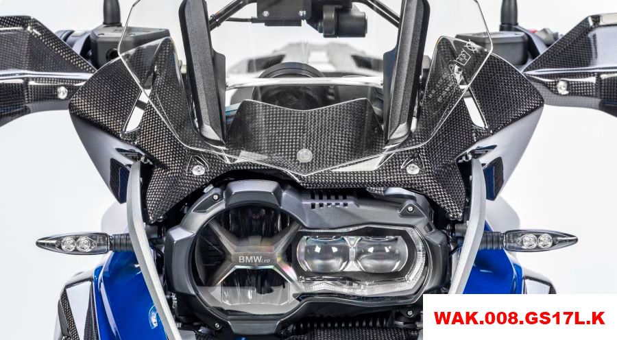 BMW R 1200 GS LC (2013-2018) & R 1200 GS Adventure LC (2014-2018) Carbon Wind Protector at instruments