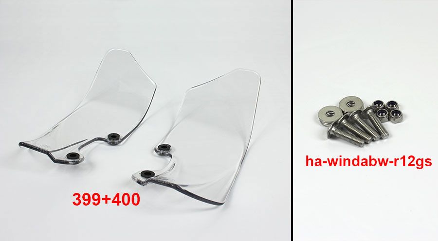 BMW R1200GS (04-12), R1200GS Adv (05-13) & HP2 Air Deflector Clear