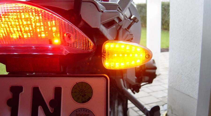 LED indicator panels for BMW R1200GS, R1200GS Adventure & HP2