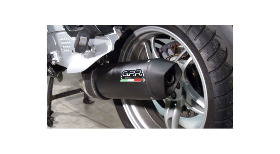 GPR Italia – Coppia Scarichi Omologati Furore Nero Per Suzuki Hayabusa 1300 (1999-2000) – S.44.FUNE – Con DB Killer Estraibile