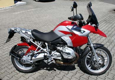 BMW R1200GS Umbau Hornig