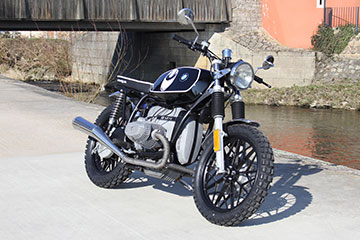 BMW R45 Scrambler Conversion Hornig