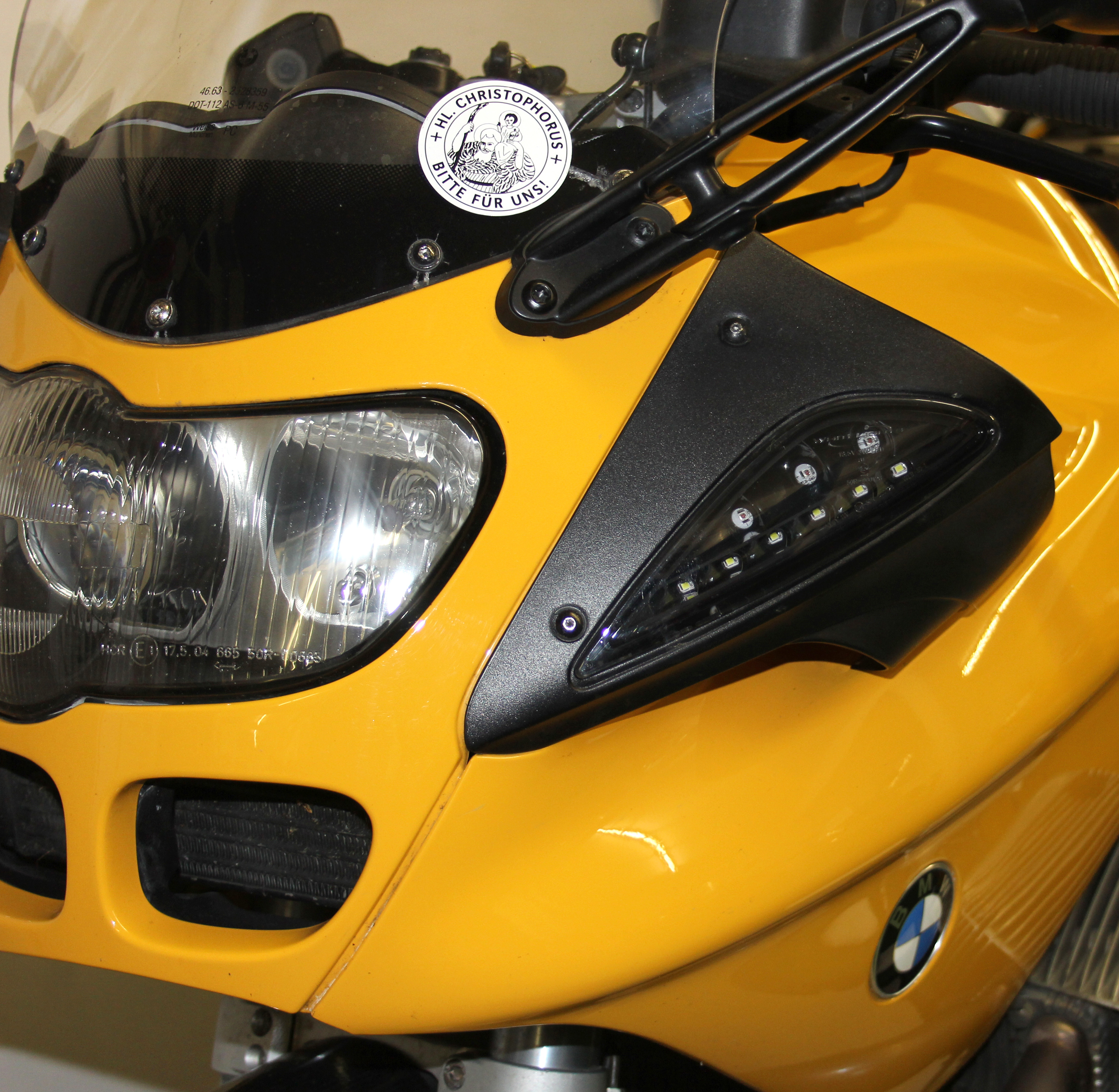 thumbnail image 2 of Clear Front Indicator Lenses For BMW R 1200 RT (2005-2013) - MPW, Left & Right Pair 2 of 6