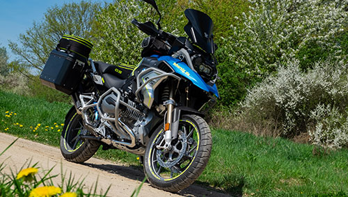 BMW R1200GS 2018 conversion by Hornig with more comfort, security