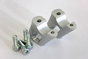 Handlebar Risers with Offset for BMW RnineT, RnineT Scrambler, Pure & Urban G/S