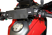 Handlebar bag with phone pocket for BMW motorcycles