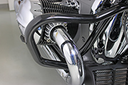 Crash bars steel black for BMW R18 First Edition, Classic, Bagger, Transcontinental & Roctane