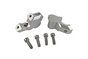 Handlebar risers with offset for BMW R1300R