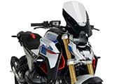 Touring windshield for BMW R1300R