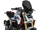 Touring windshield for BMW R1300R