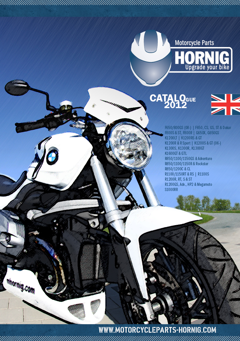 BMW Motorcycle Accessory Catalogue 2012 by Hornig download or preorder for free! | Motorcycle